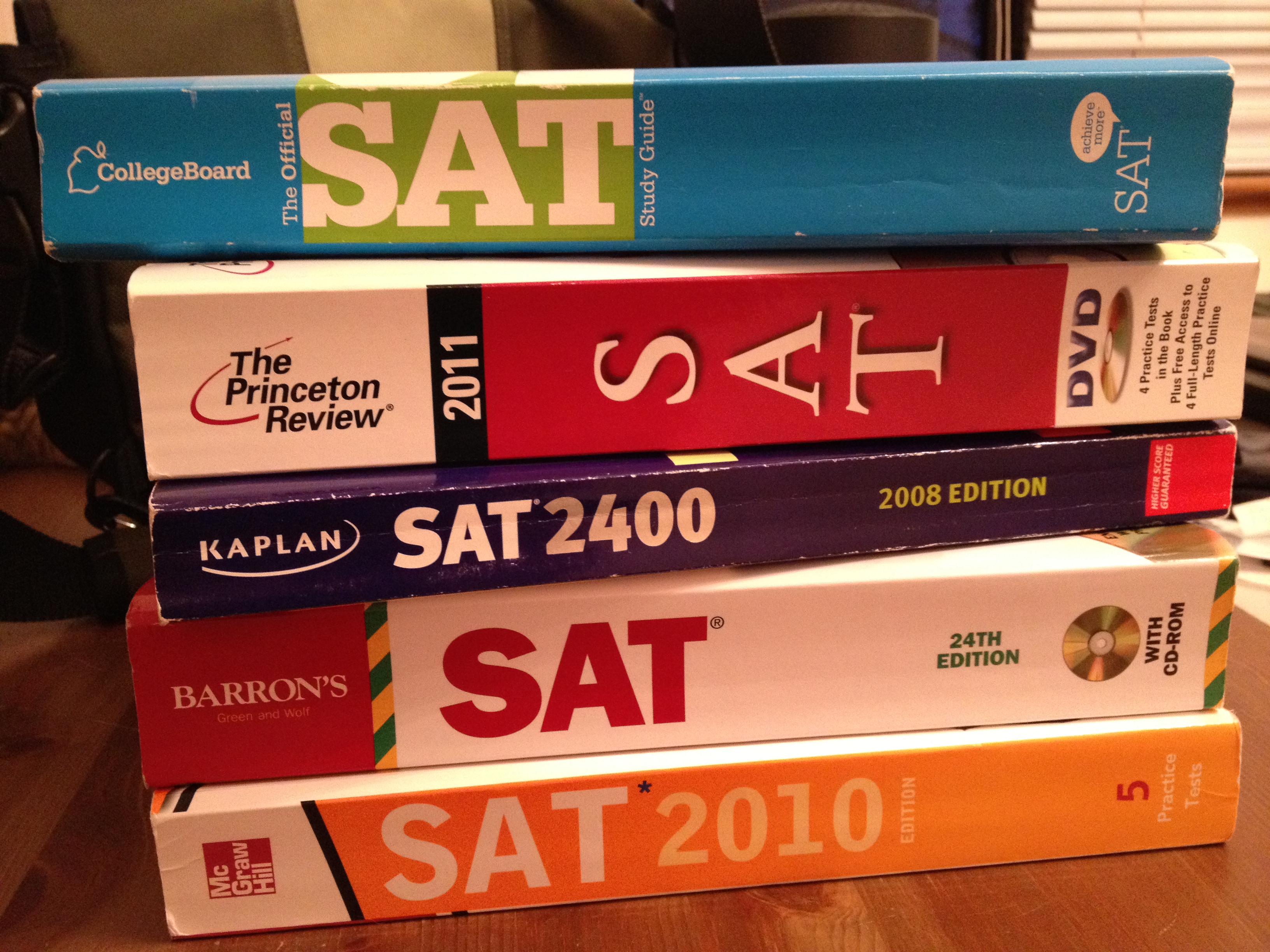 What is the best SAT prep book?